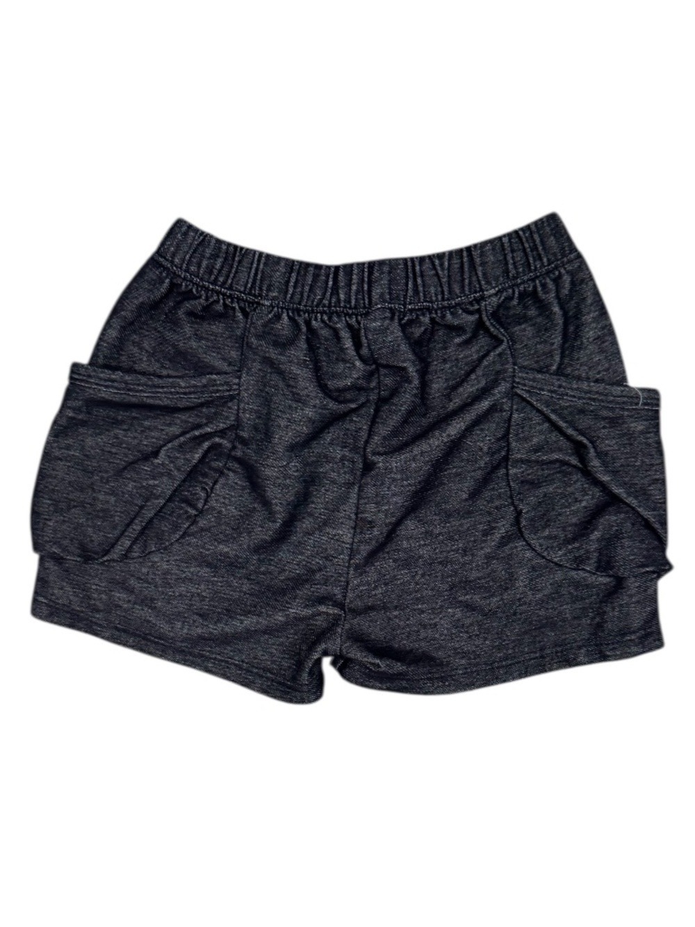 JOAH LOVE heathered deep blue elastic waist shorts - size 6